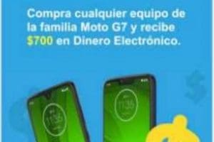 Coppel: Compra cualquier equipo de la familia Moto G7 y llévate 700 en dinero electrónico