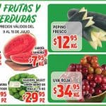 HEB Frutas y Verduras del 9 al 15 de Julio de 2019