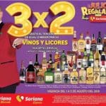 Julio Regalado 3x2 en vinos y licores del 1 al 5 de agosto 2019