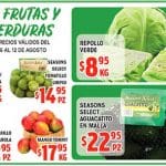 Frutas y Verduras HEB del 6 al 8 de agosto del 2019