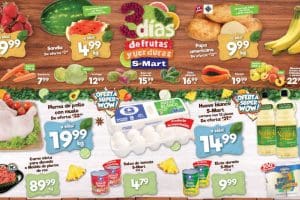 Frutas y Verduras S-Mart del 6 al 8 de Agosto 2019