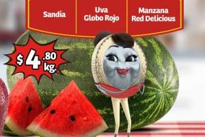 Frutas y Verduras Soriana Mercado del 13 al 15 de agosto 2019