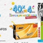 Office Depot 40% de descuento en mochilas y útiles escolares del 19 al 22 agosto