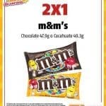 Oxxo: 2x1 en Chocolates M&M's del 15 al 11 de Septiembre de 2019