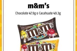 Oxxo: 2×1 en Chocolates M&M’s del 15 al 11 de Septiembre de 2019