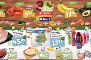 Ofertas S-Mart frutas y verduras del 13 al 15 de agosto 2019