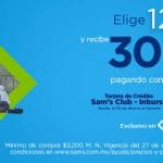 Sams Club: $300 de descuento y 12 MSI con CitiBanamex - Inbursa