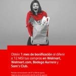 Santander: 1 mes de bonificación en Walmart, Bodega Aurrera y Sams Club