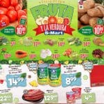 S-Mart frutas y verduras del 20 al 22 de agosto 2019
