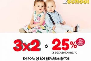 Sears: 3×2 en ropa para niños, niñas y bebés al 1 de septiembre 2019