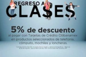 Soriana: 5% de descuento regreso a clases con CitiBanamex