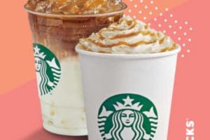 Starbucks: 2×1 en bebidas del 9 al 25 de Agosto de 2019