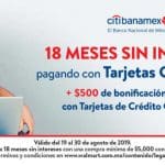 Walmart: 18 msi + 500 de bonificación con tarjetas Citibanamex