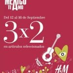 H&M: 3x2 en artículos seleccionados durante Fiestas Patrias 2019