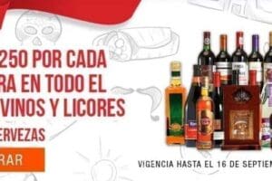 La Comer: Fiestas Patrias Te Regalan $250 por cada $1,000 de compra en vinos y licores