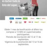 Santander: 1 mes de bonificación a 12 msi en Walmart, Soriana, Chedraui, Bodega Aurrera y más