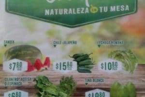 Soriana: Frutas y Verduras 1 y 2 de octubre 2019