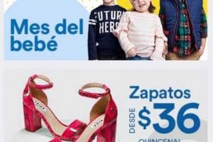 Coppel: mes del bebe Zapatos desde $16 y $36 quincenal octubre 2019