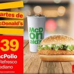 Cupones Martes de McDonalds 15 de octubre 2019