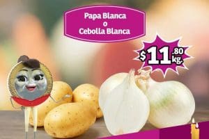 Frutas y Verduras Soriana Mercado y Express del 1 al 3 de octubre 2019