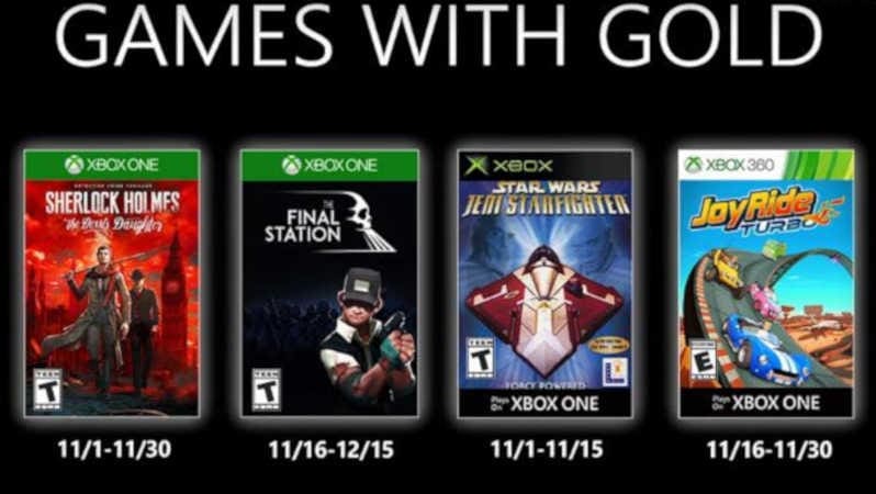 Brote Honestidad Borradura Juegos de Xbox Live Gold para Xbox One y 360 mes de noviembre 2019