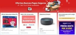 Amazon México ofertas Buen Fin 2019 del 15 al 18 de noviembre