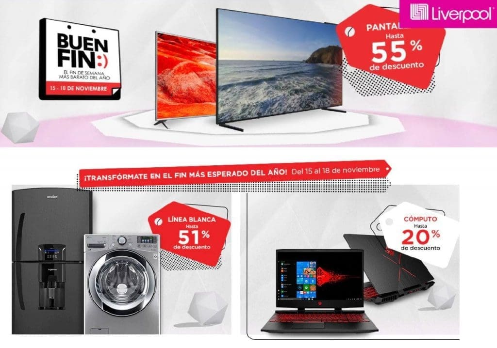 Liverpool Buen Fin 2019 - Folleto de ofertas y promociones