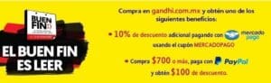 Ofertas El Buen Fin 2019 en Gandhi