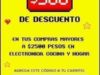HEB: Cupón de $500 de descuento en electronica, cocina y hogar