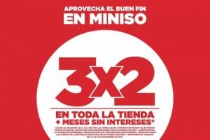 Miniso El Buen Fin 2019: 3×2 en toda la tienda + MSI