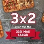 El Buen Fin 2019 en Pizza Hut 3x2 en Gran Hut Mix