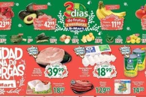 Ofertas S-Mart frutas y verduras del 5 al 7 de noviembre 2019