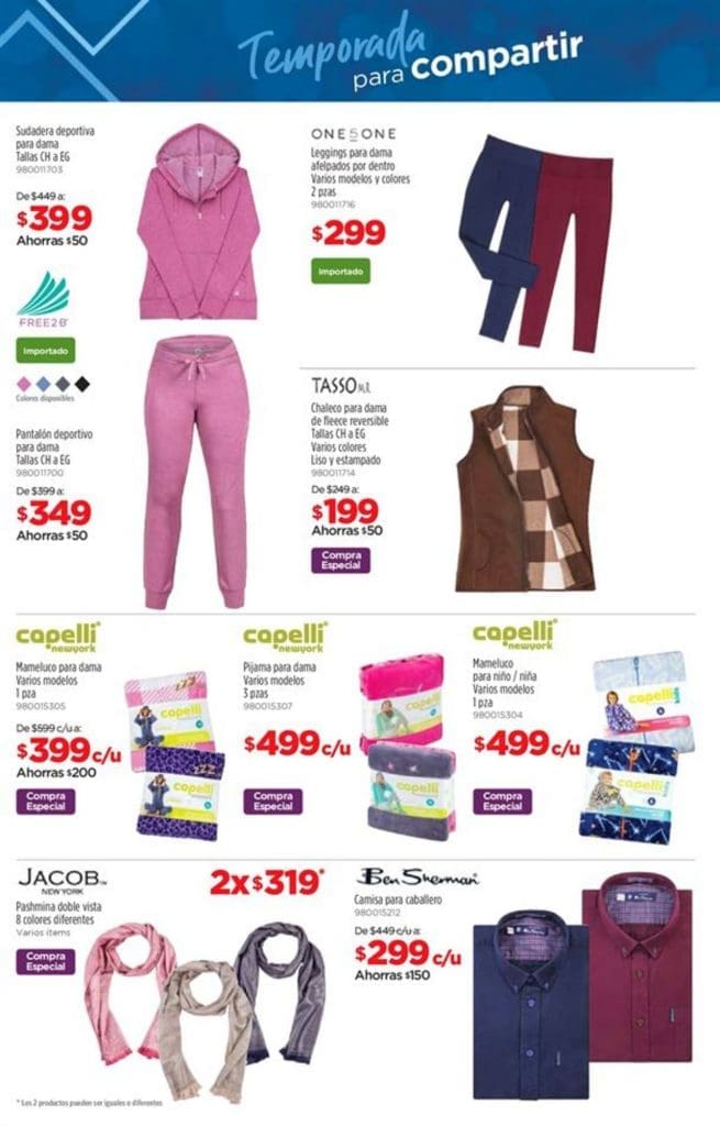 Cuponera de ofertas Sams Club del 26 de noviembre al 9 de diciembre 2019