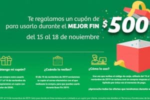 El Buen Fin 2019 en Soriana: cupón de $500 de descuento