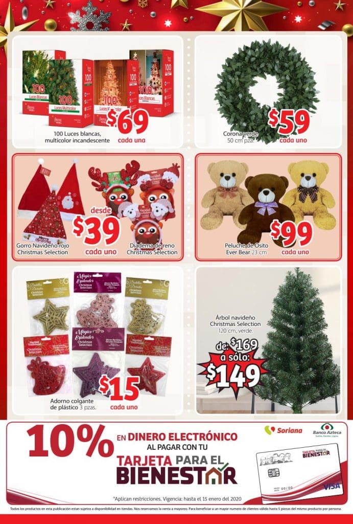 Folleto Soriana Mercado Ofertas de Navidad del 19 al 28 de noviembre 2019