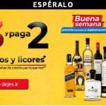 Promoción Superama Buen Fin 2019: 3x2 en vinos y licores
