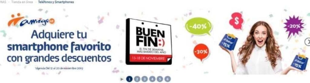 Ofertas del Buen Fin 2019 en Telcel