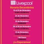 Liverpool - Horarios de Navidad 2019 y Año Nuevo 2020
