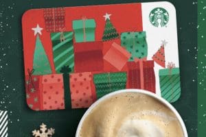 Starbucks: Bebida Gratis con tarjeta de Navidad diciembre 2019