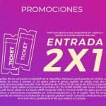 Promoción Premios Cinépolis 2020 cupón 2x1 en entradas