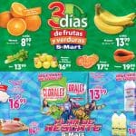 S-Mart Frutas y Verduras del 14 al 16 de enero 2020