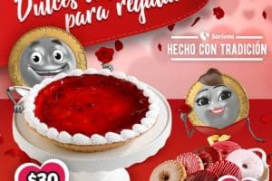 Promoción de San Valentín Soriana Mercado Pay o 6 Donas a $30