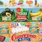 Ofertas S-Mart frutas y verduras del 25 al 27 de febrero 2020