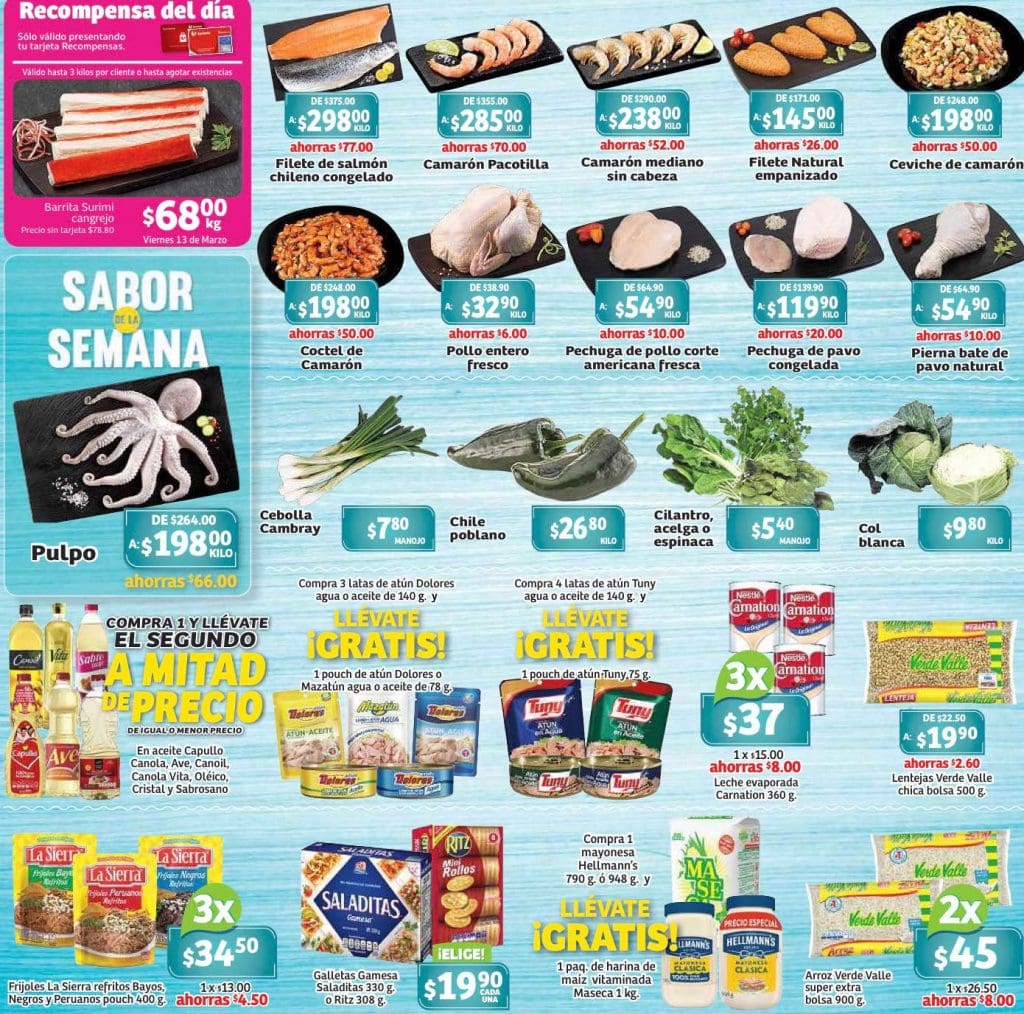 Ofertas Soriana Cuaresma, frutas y verduras del 13 al 16 de marzo 2020