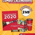 Combo Calendario Cinemex 2020: Incluye Palomitas y Refresco Grande
