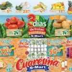 Ofertas S-Mart frutas y verduras del 10 al 12 de marzo 2020