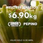Folleto La Comer Miércoles de Plaza Frutas y Verduras 15 de abril 2020