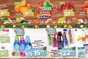 Folleto S-Mart frutas y verduras del 28 al 30 de abril del 2020