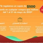 Promoción Soriana Hot Sale 2020 Cupón de $500
