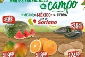 Ofertas Soriana Súper Martes y Miércoles del Campo 26 y 27 de mayo 2020